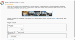 Desktop Screenshot of fuelportal.airlines.org