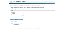 Desktop Screenshot of memberportal.airlines.org
