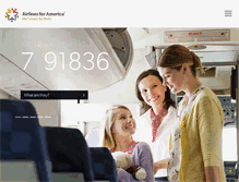 Tablet Screenshot of airlines.org